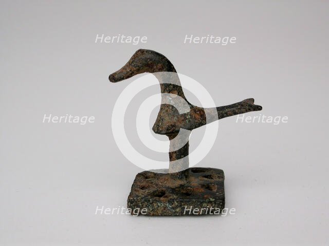 Seal with Bird, Geometric Period (750-700 BCE). Creator: Unknown.