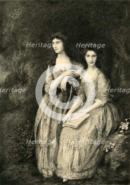 'Mrs. Sheridan and Mrs. Tickell', c1772, (1908). Creator: Unknown.