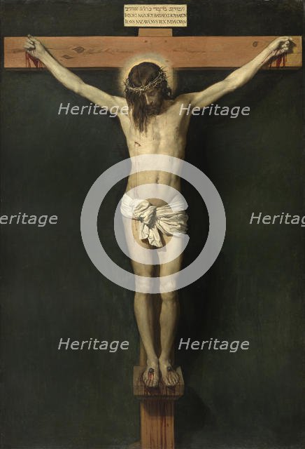 The Crucifixion, ca 1632-1633. Creator: Velàzquez, Diego (1599-1660).