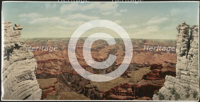 Grand Canyon of Arizona, c1907. Creator: William H. Jackson.