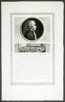 J. S. Bailly, Deputy States General, from Tableaux historiques de la Révolution Franç..., 1798–1804. Creator: Charles Francois Gabriel Levachez.