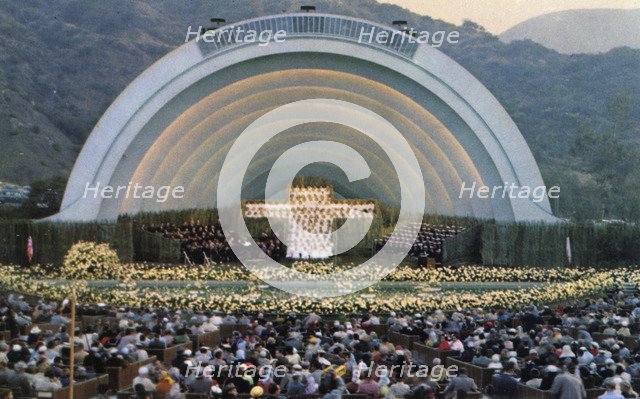 Hollywood Bowl, Hollywood, Los Angeles, California, USA, 1956. Artist: Unknown