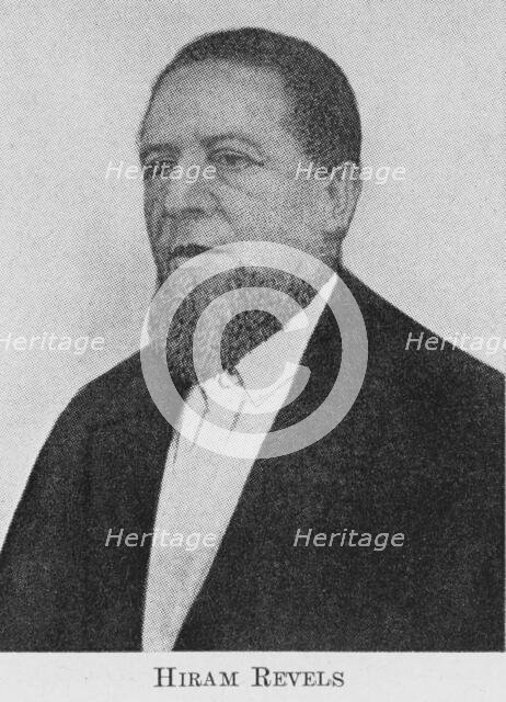Hiram Revels, 1921. Creator: Unknown.