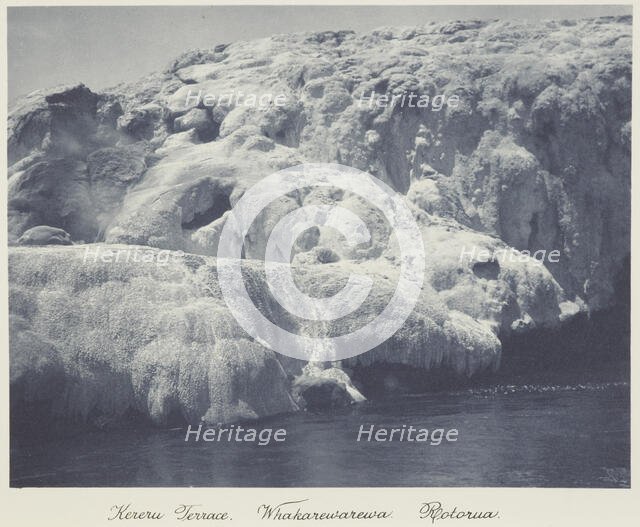 Kereru Terrace, Whakarewarewa, Rotorua. From the album: Record Pictures of New Zealand, 1920s. Creator: Harry Moult.
