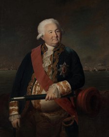 Portrait of Admiral Sir Edward Hughes,  c1786. Creator: Unknown.