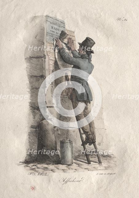 Bill Poster. Creator: Carle Vernet (French, 1758-1836).