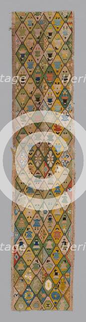 Panel (For Sleeve Bands), China, Qing dynasty (1644-1911), 1875/1900. Creator: Unknown.