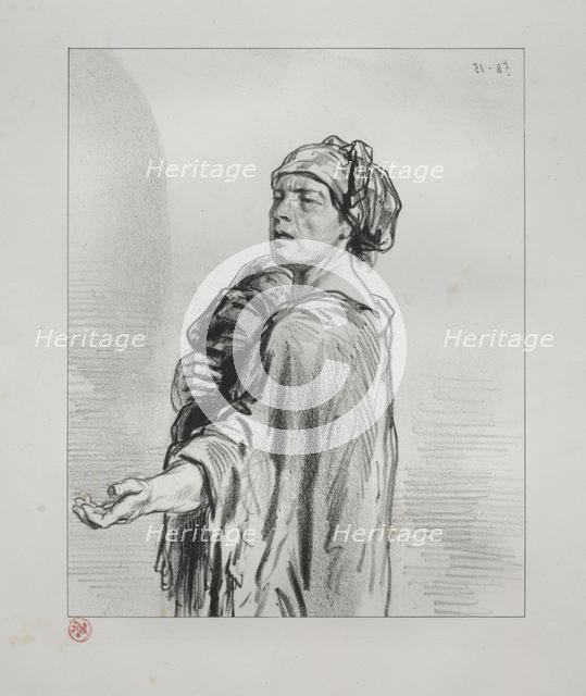 Par-ci, par-lá: End of a Romance. Creator: Paul Gavarni (French, 1804-1866).