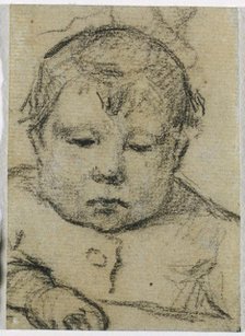 Emil Gauguin as a Child, Right Hand Forward, c. 1875-1876. Creator: Paul Gauguin (French, 1848-1903).