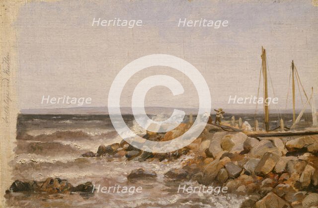 From Kullen in Sweden, probably 1868. Creator: Adolph Tidemand.