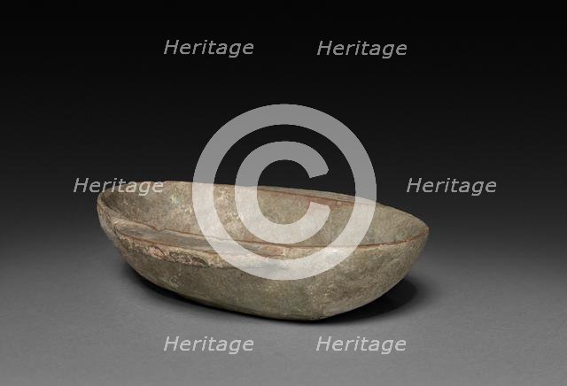 "Ear Cup" (Erbei) for Wine, 206 BC - AD 220. Creator: Unknown.