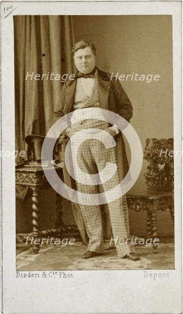 Count Alexandre Colonna-Walewski (1810-1868), ca 1860.