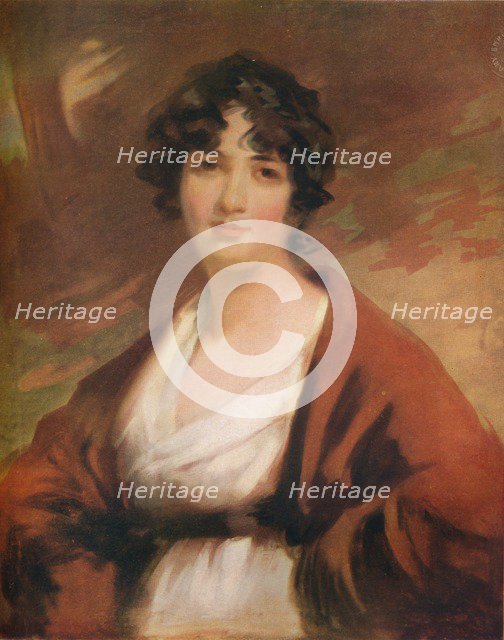 Portrait of Mrs. Kenyon, 1807, (1919). Artist: John James Masquerier