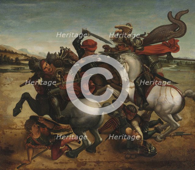 The Fight for the Standard from The Battle of Anghiari.