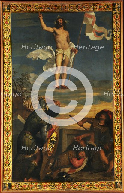 The Resurrection, 1542-1543. Creator: Titian (1488-1576).