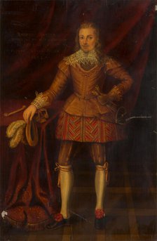 A man designated as Ralphe Barret(t), surgeon, (c1900?). Creator: Unknown.