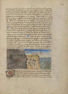 Island of Thule; Livre des merveilles du monde (Book of the Marvels of the World), about 1460-1465. Creator: Master of the Geneva Boccaccio.