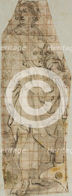 Allegory of Painting, c. 1600. Creator: Andrea Lilio.