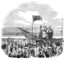 The Opening of Southport Pier, 1860. Creator: Unknown.