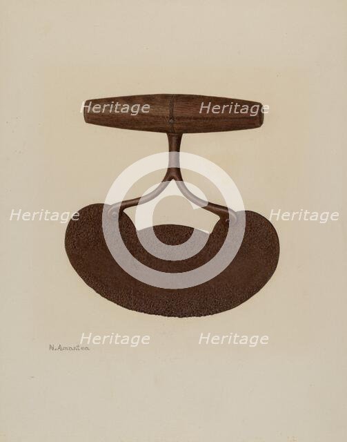 Chopping Knife, c. 1941. Creator: Nicholas Amantea.