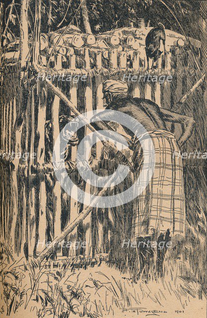 'Illustration to Skeat's Fables and Folk Tales from An Eastern Forest',1901. Artist: Frederick Henry Townsend.