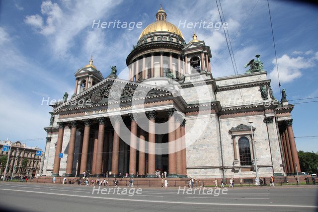 St Isaac's Cathedral, St Petersburg, Russia, 2011. Artist: Sheldon Marshall
