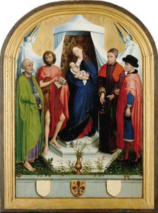 Medici Madonna, c1453-1460. Creator: Rogier Van der Weyden.