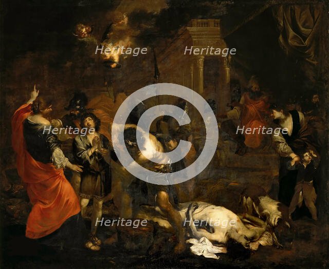 The Martyrdom of the Maccabees. Creator: Malo, Vincent (1602/1606-1644).