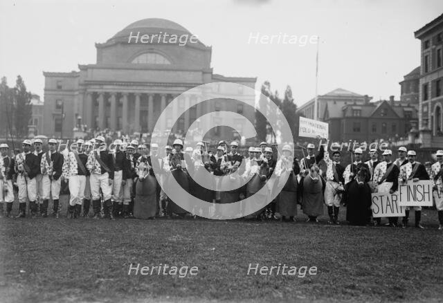 Columbia Alumni "Polo Team", between c1910 and c1915. Creator: Bain News Service.