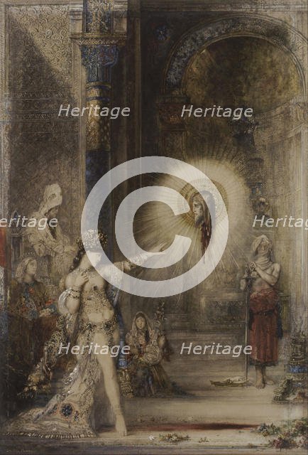 The Apparition. Artist: Moreau, Gustave (1826-1898)