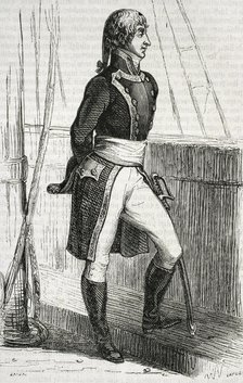 Cosme Damian Churruca y de Elorza, (Motrico,1761-Battle of Trafalgar, 1805), Spanish mariner, 1852. Creators: Eusebio Zarza, Tomás Carlos Capuz.