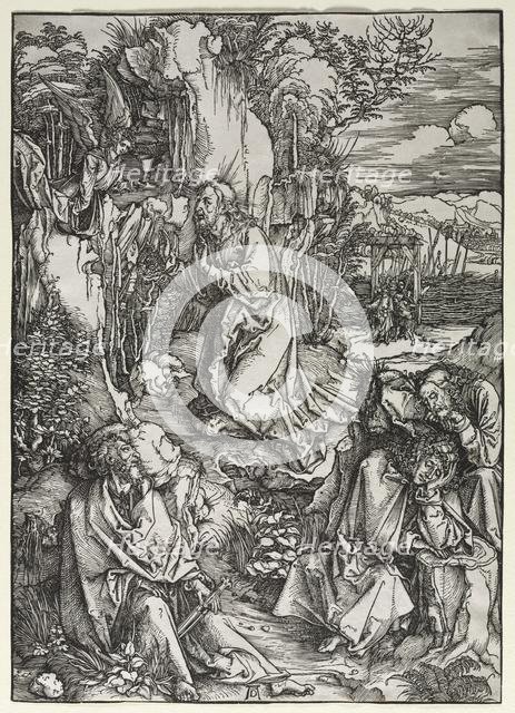The Large Passion: Christ on the Mount of Olives, c. 1497-1500. Creator: Albrecht Dürer (German, 1471-1528).