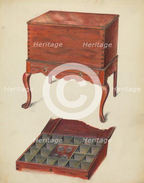 Cellaret, c. 1953. Creator: Carl Weiss.