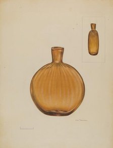 Flask, c. 1936. Creator: John Tarantino.