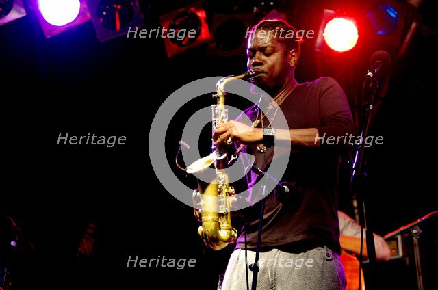 Soweto Kinch, Imperial Wharf Jazz Festival, London, 2011. Artist: Brian O'Connor