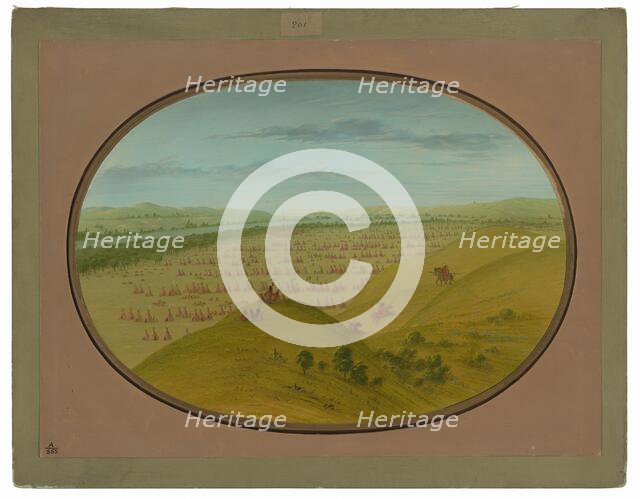 Fort Pierre, 1861/1869. Creator: George Catlin.