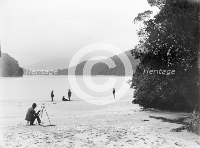 [Chalky Inlet], 1883. Creator: Burton Brothers.