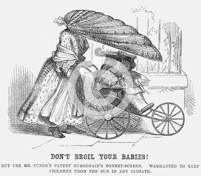 'Don't Broil your Babies!', 1859. Artist: Unknown