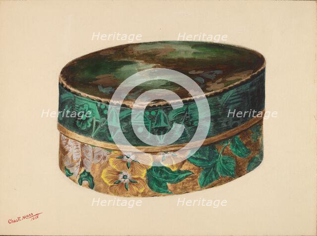 Hat Box, 1938. Creator: Charles Moss.