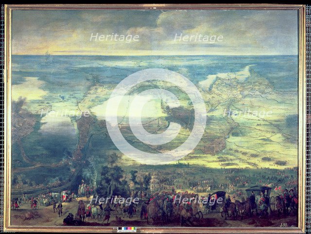 Isabel Clara Eugenia at the siege of Breda.