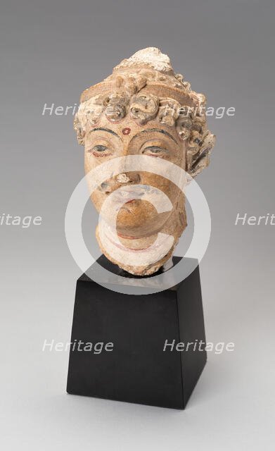 Head of a Bodhisattva, 3rd/5th century. Creator: Unknown.