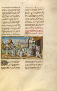 The Adoration of the Magi; Miroir Historial, about 1475. Creator: Unknown.