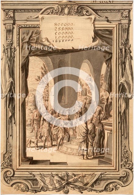 David's Census. Creator: Füssli, Johann Melchior (1677-1736).