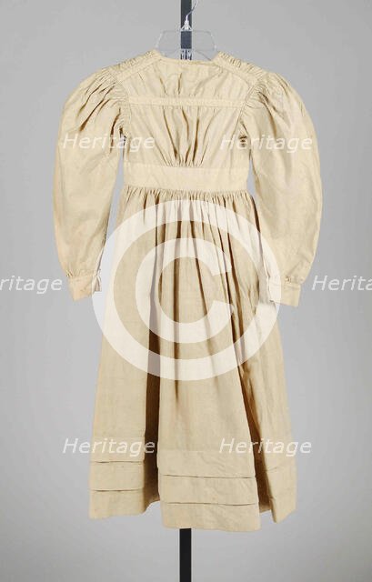 Dress, American, 1825-30. Creator: Unknown.