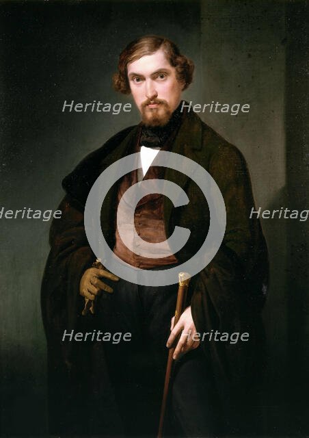 Portrait of Giovanni Presti, 1843. Creator: Coghetti, Francesco (1801-1875).