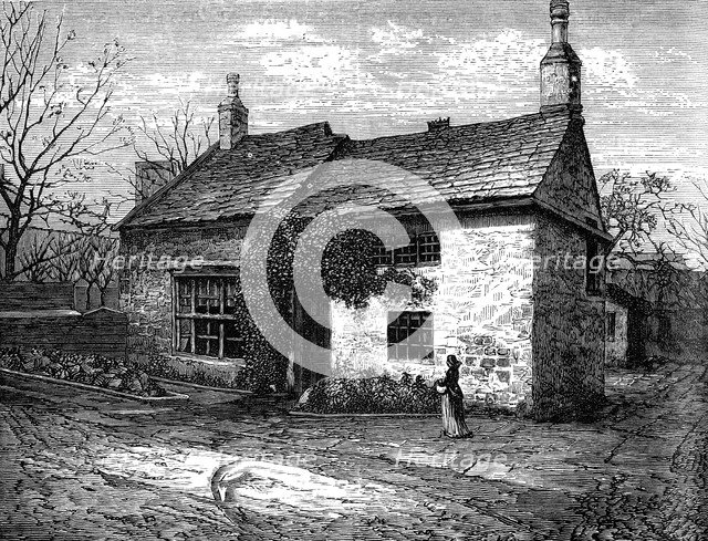 The Old Manor-House, Morley, Leeds, West Yorkshire, bithplace of Sir Titus Salt, c1880. Artist: Unknown