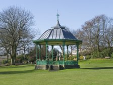 Bandstand in People's Park, Halifax, West Yorkshire, 2010. Artist: Peter Williams.