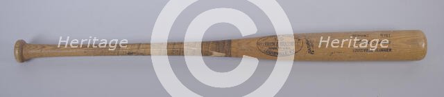 Baseball bat used by Frank Robinson, 1973-1975. Creator: Hillerich & Bradsby.