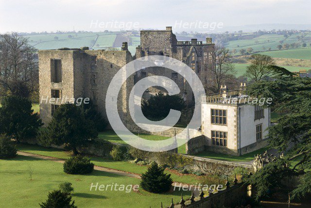 Hardwick Old Hall, Derbyshire, c2000s(?). Artist: Unknown.