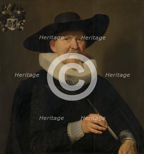 Portrait of a Man, probably Hans van Hogendorp, c1636. Creator: Thomas de Keyser.